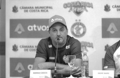 Imagem da notícia Costa Rica Esporte Clube anuncia saída do técnico Rodrigo Cascca